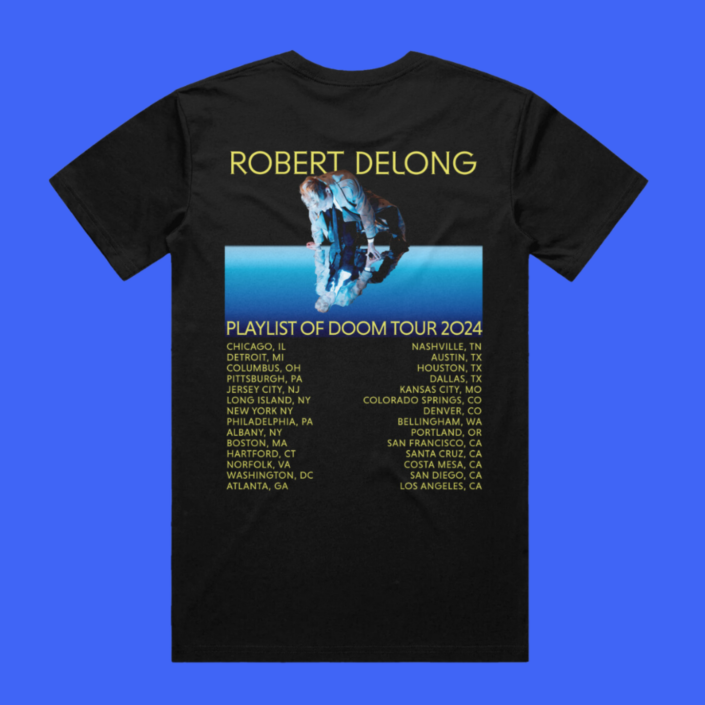 Playlist of Doom Black Tour Tee