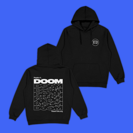 Playlist of Doom Black Hoodie